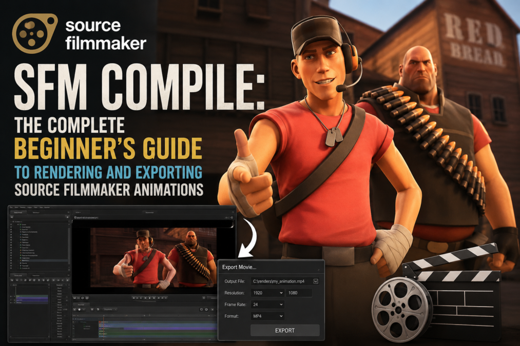 SFM Compile: The Complete Beginner's Guide to Rendering and Exporting Source Filmmaker Animations 5 SFM Compile