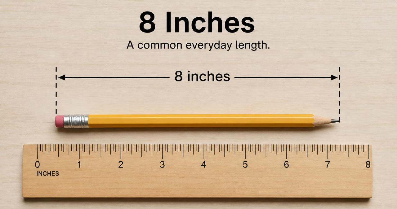 How Long Is 8 Inches? A Complete Guide to Understanding and Measuring Everyday Lengths 1 How Long Is 8 Inches