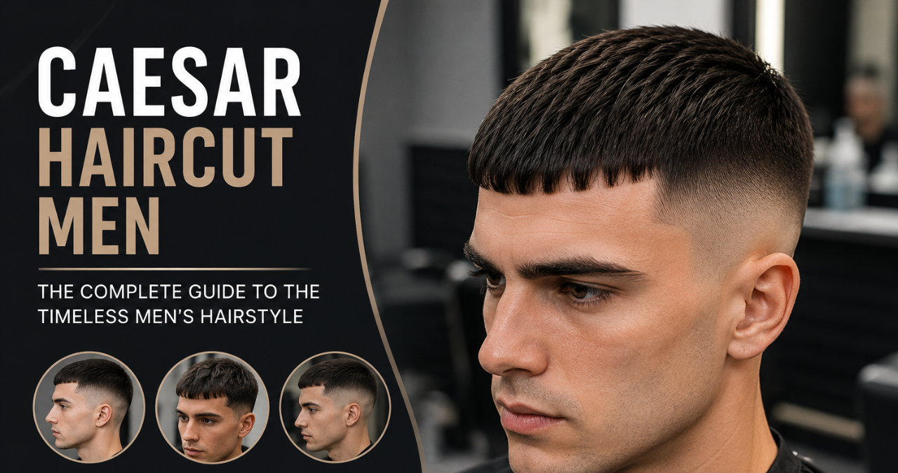 Caesar Haircut Men