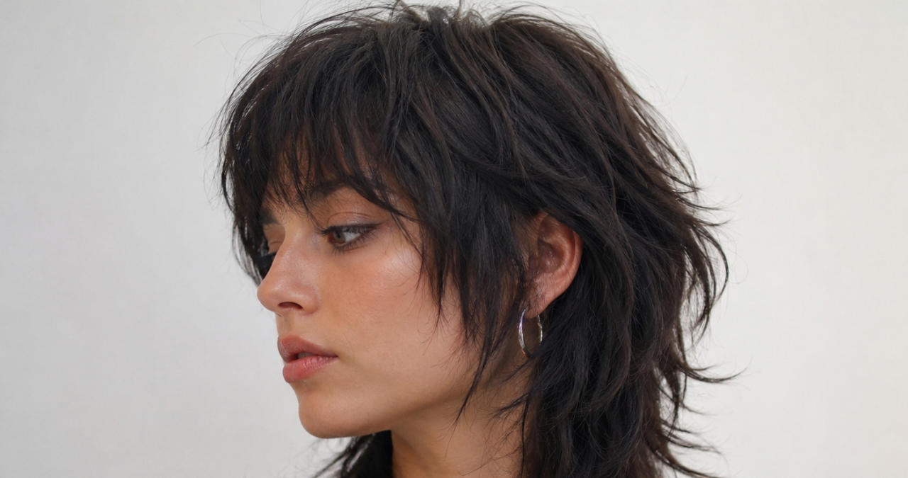 Mullet Haircut Woman