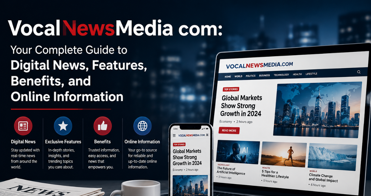 VocalNewsMedia com: Your Complete Guide to Digital News, Features, Benefits, and Online Information 7 VocalNewsMedia com