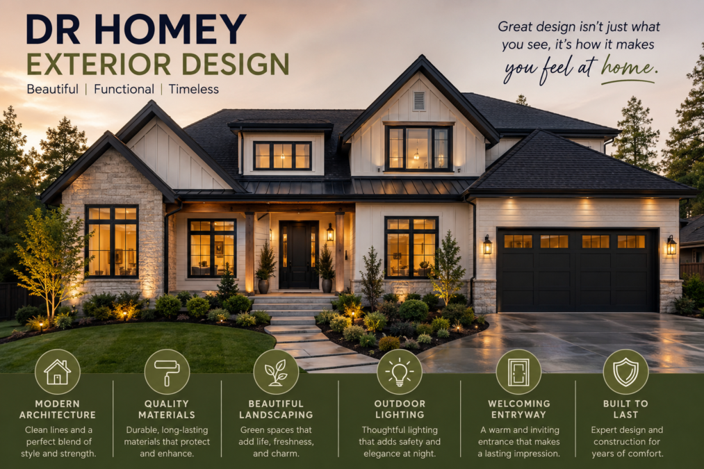 Dr Homey Exterior Design
