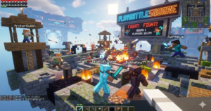 Minecraft PlayBattleSquare