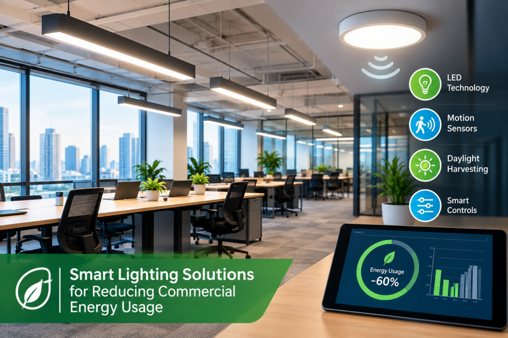Smart Lighting Solutions for Reducing Commercial Energy Usage 1 Smart Lighting Solutions for Reducing Commercial Energy Usage