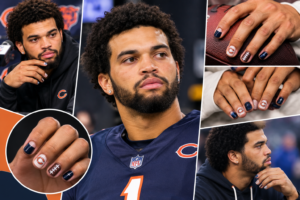 Caleb Williams Nails