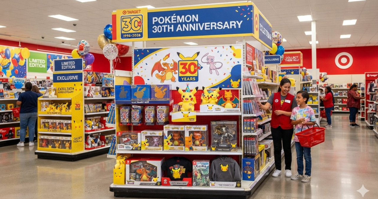 Target Pokémon 30th Anniversary